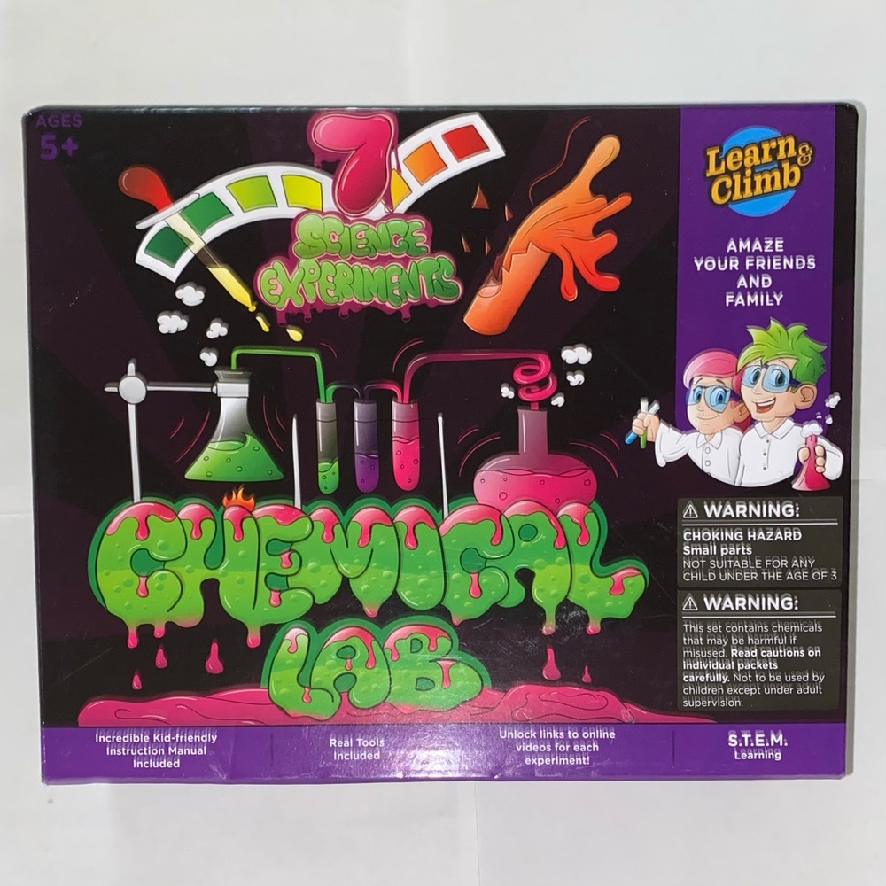 Learn & Climb Science Expirements Chemical Lab game